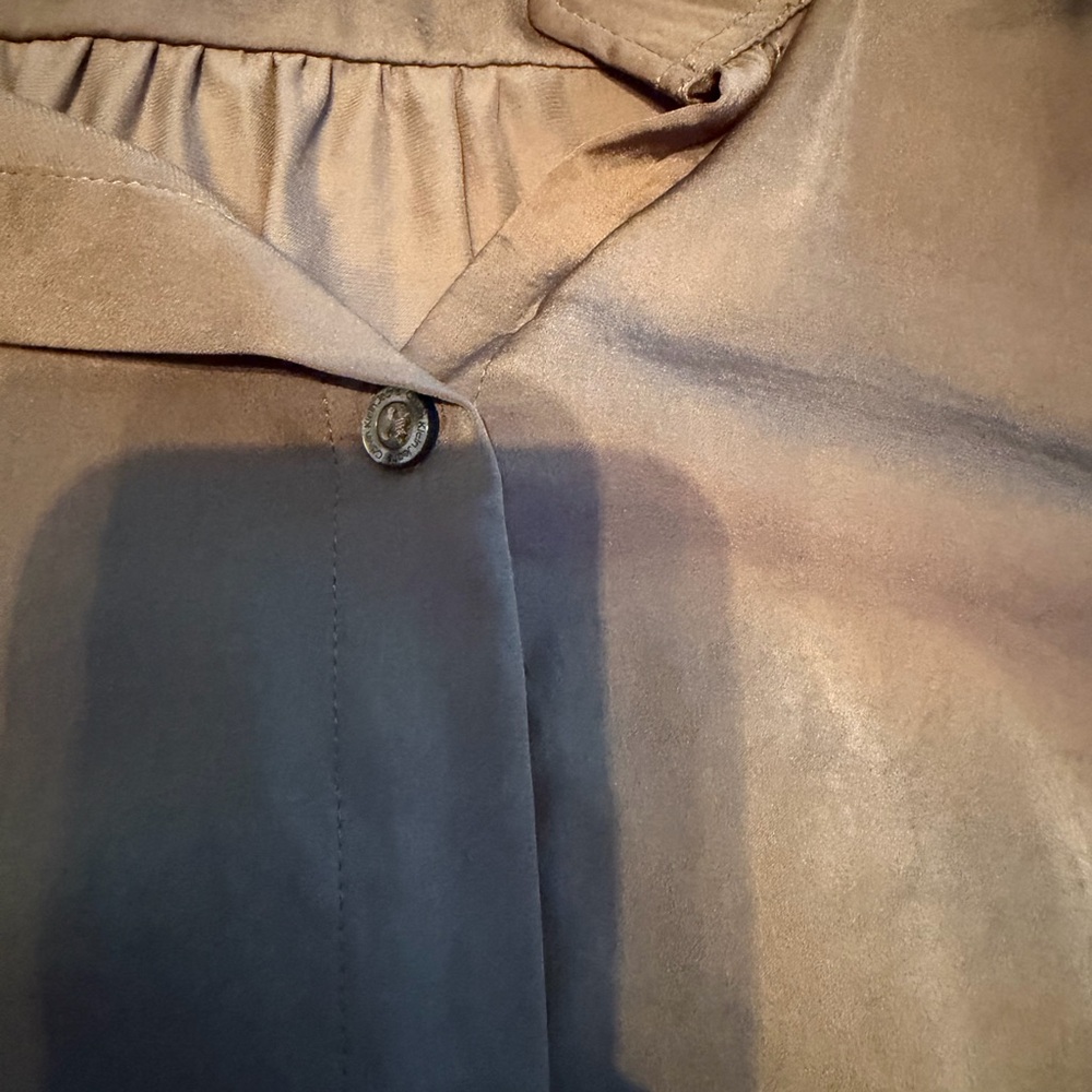 Calvin Klein Jeans Olive Button-Down Shirt - Picture 7 of 10